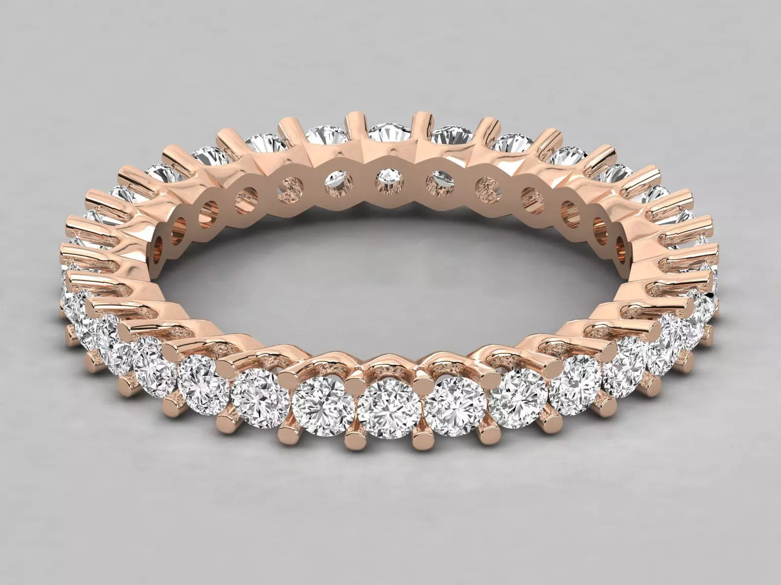 Women solitaire ring 3dm stl render detail 3D print model