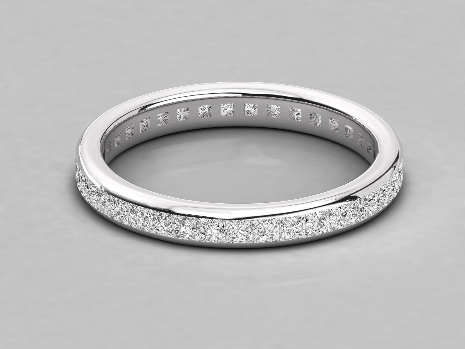 Women ring 3dm stl render detail  3D print model_7