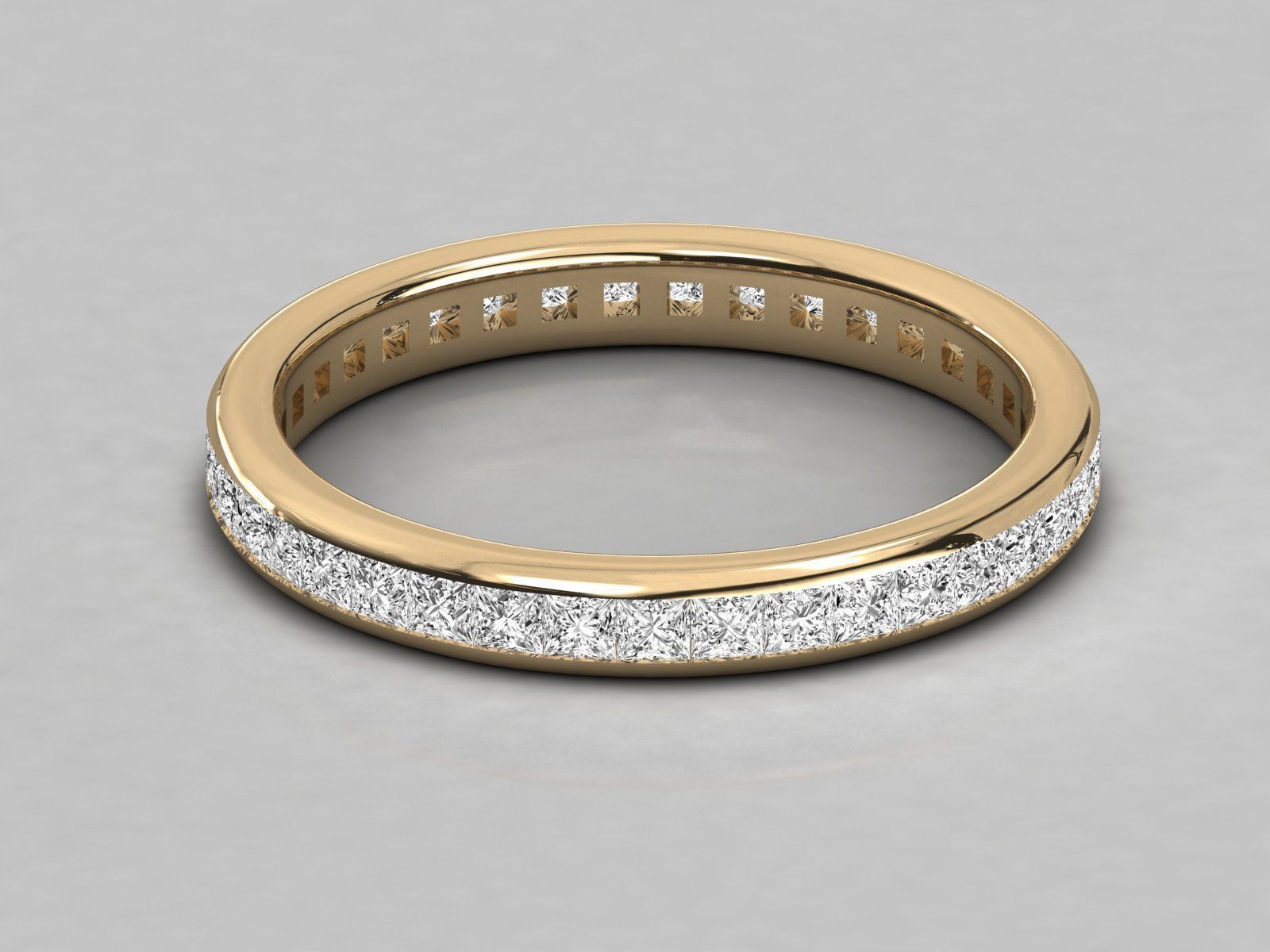 Women ring 3dm stl render detail  3D print model_10