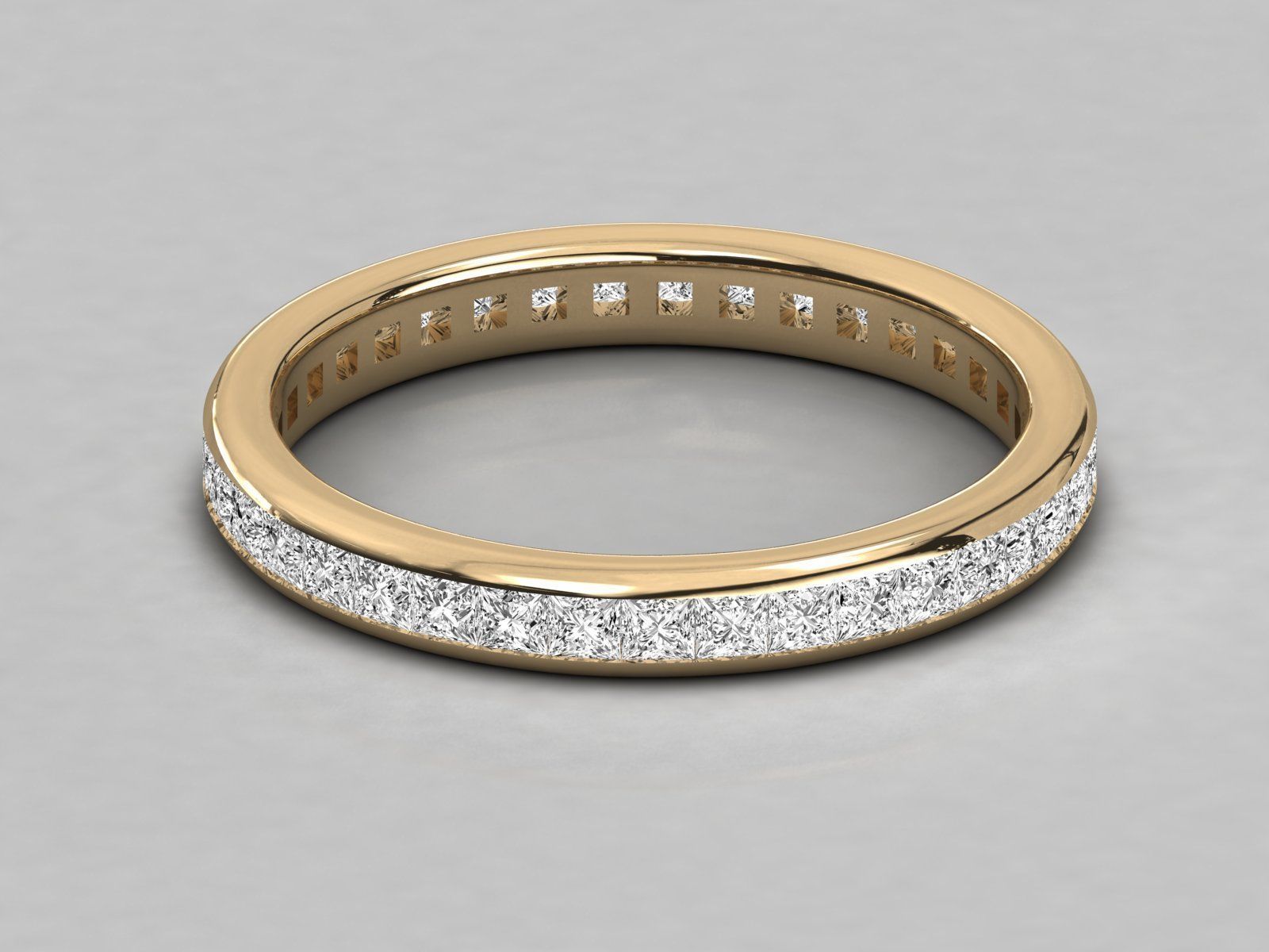 Women ring 3dm stl render detail  3D print model_8