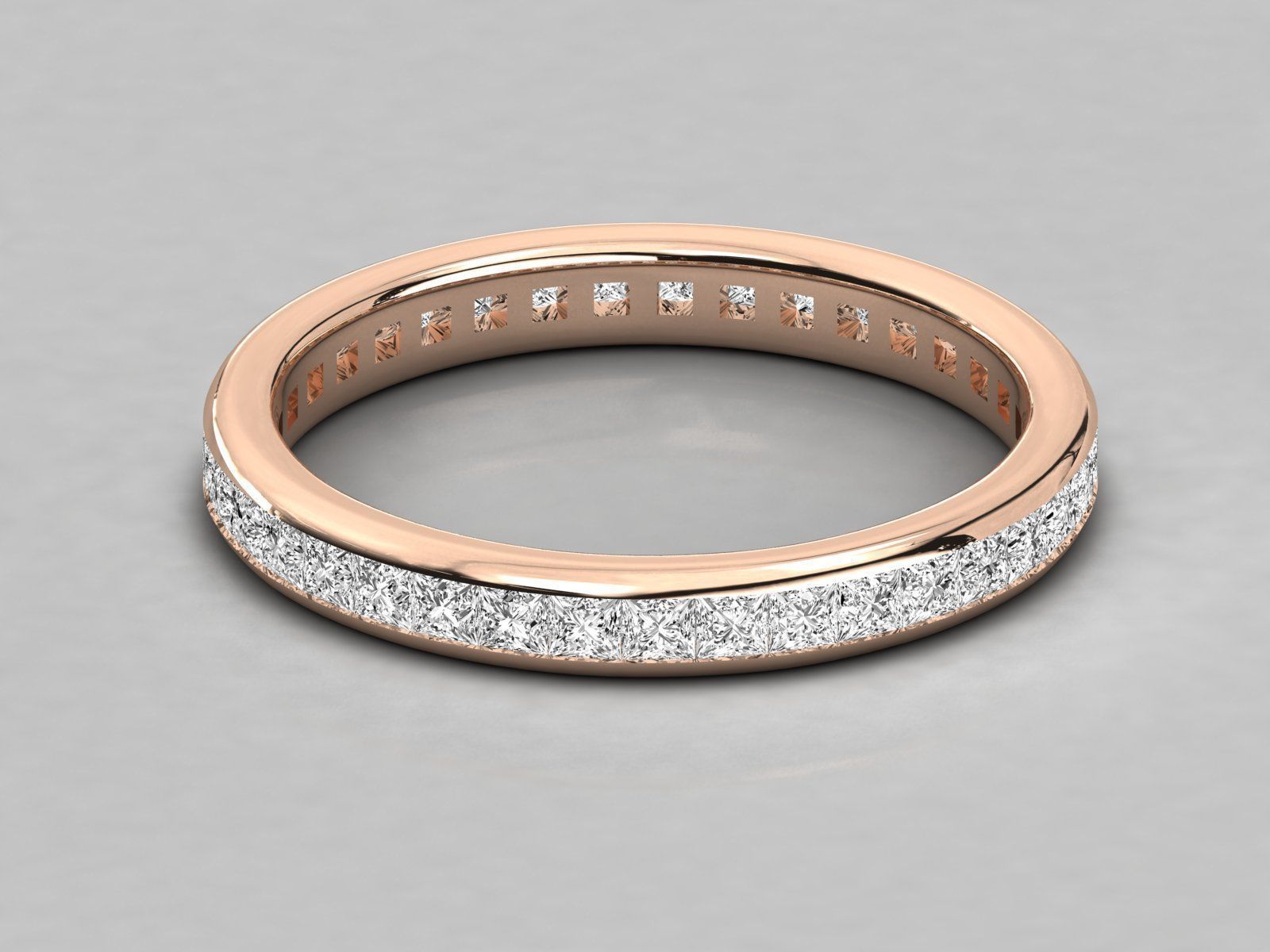 Women ring 3dm stl render detail  3D print model_2