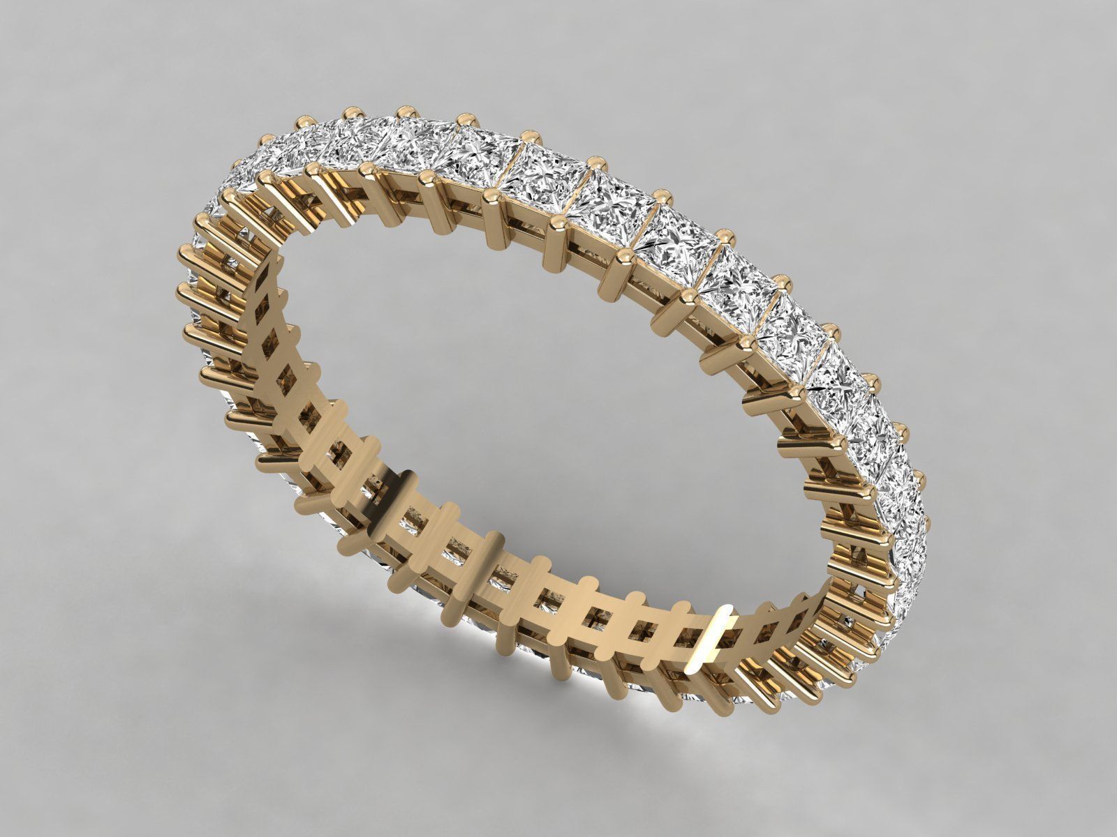 Women ring 3dm stl render detail 3D print model_9