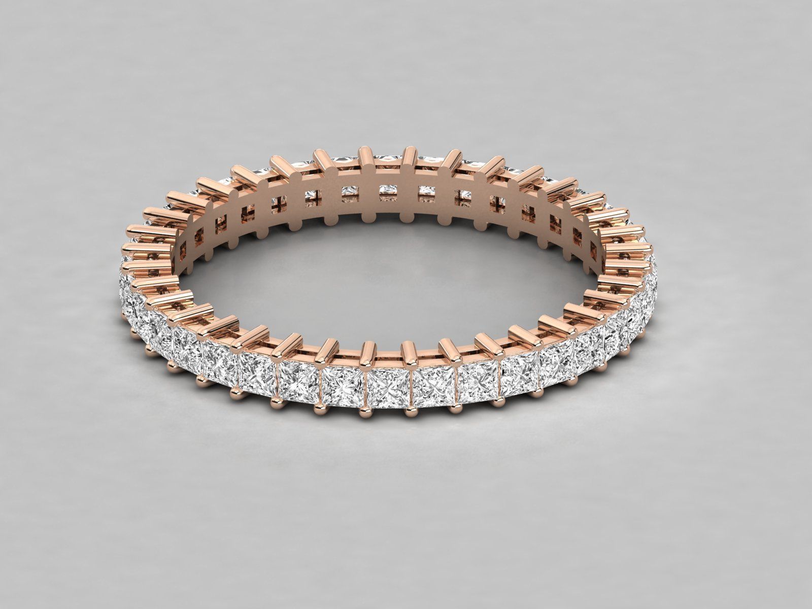 Women ring 3dm stl render detail 3D print model_2