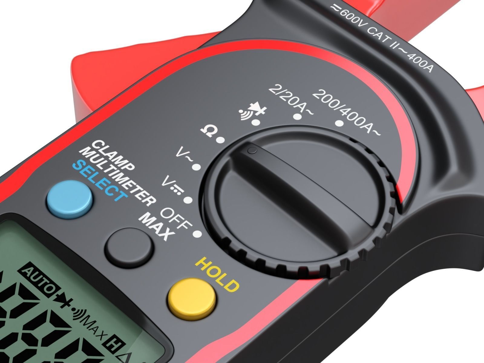 Digital Clamp Meter 3D model_8
