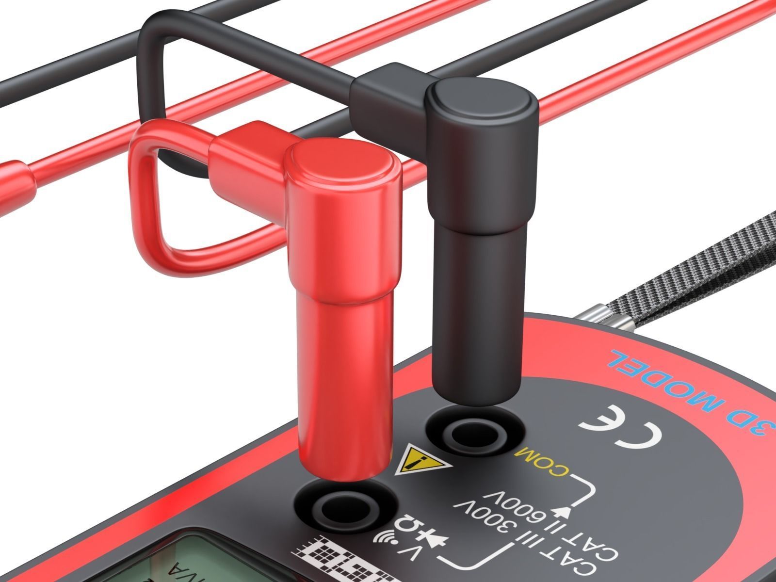 Digital Clamp Meter 3D model_4