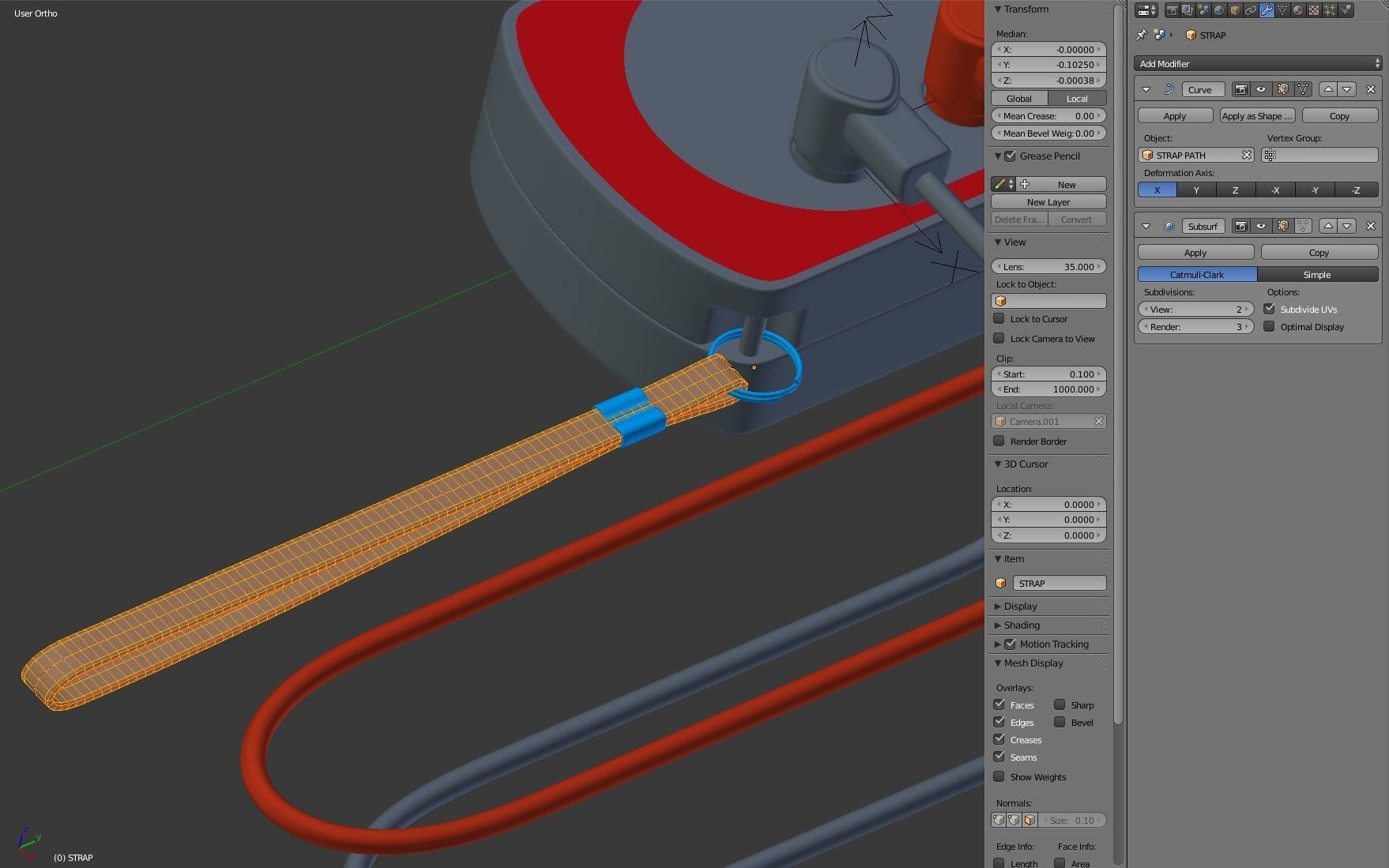 Digital Clamp Meter 3D model_19