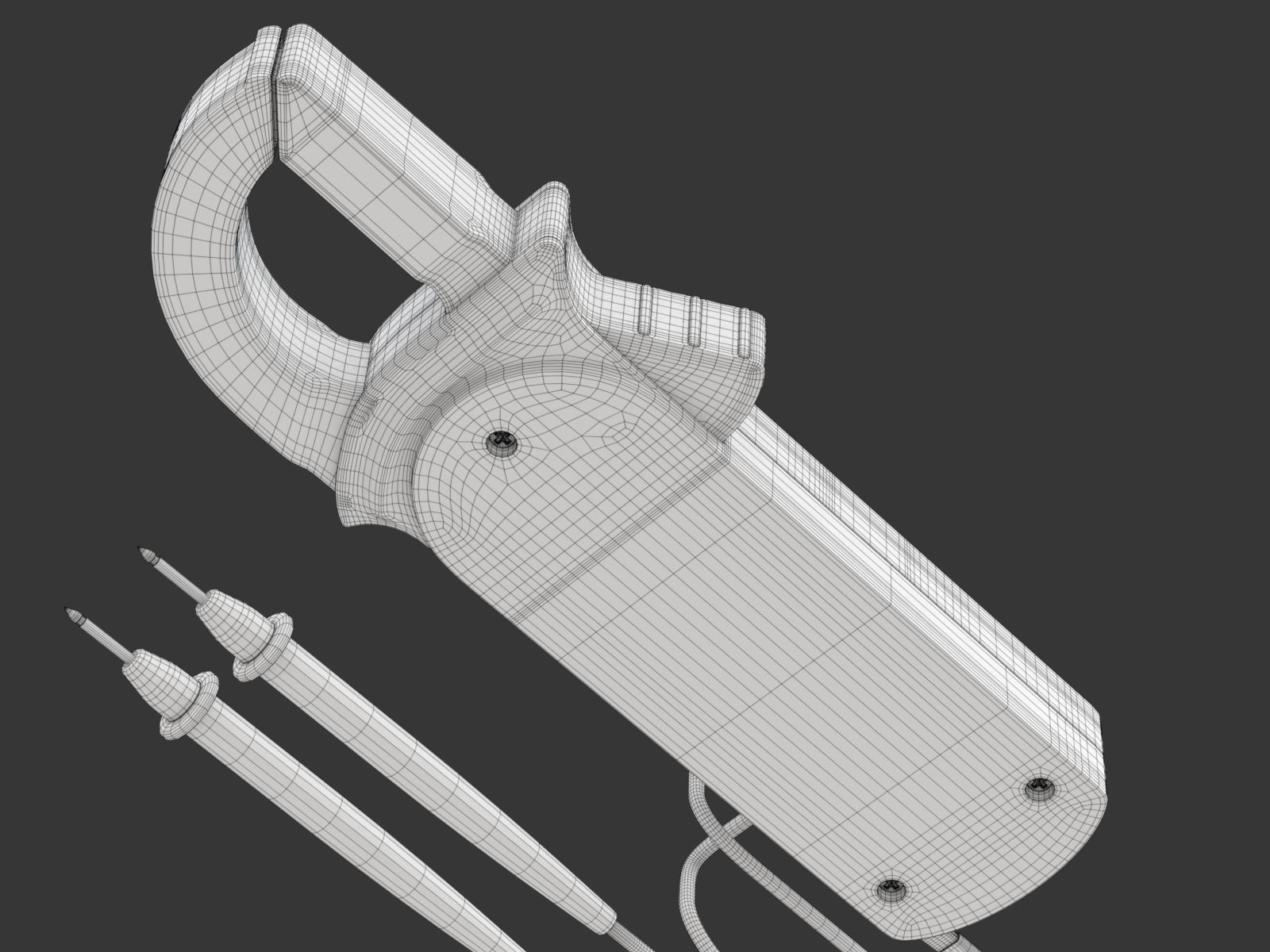 Digital Clamp Meter 3D model_29