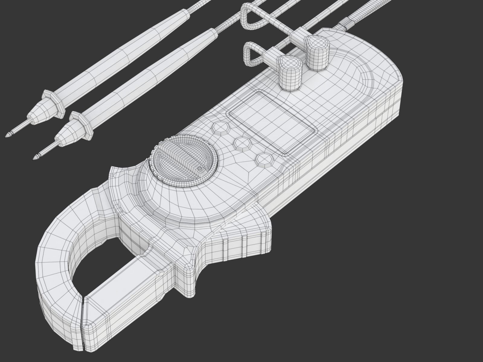 Digital Clamp Meter 3D model_23