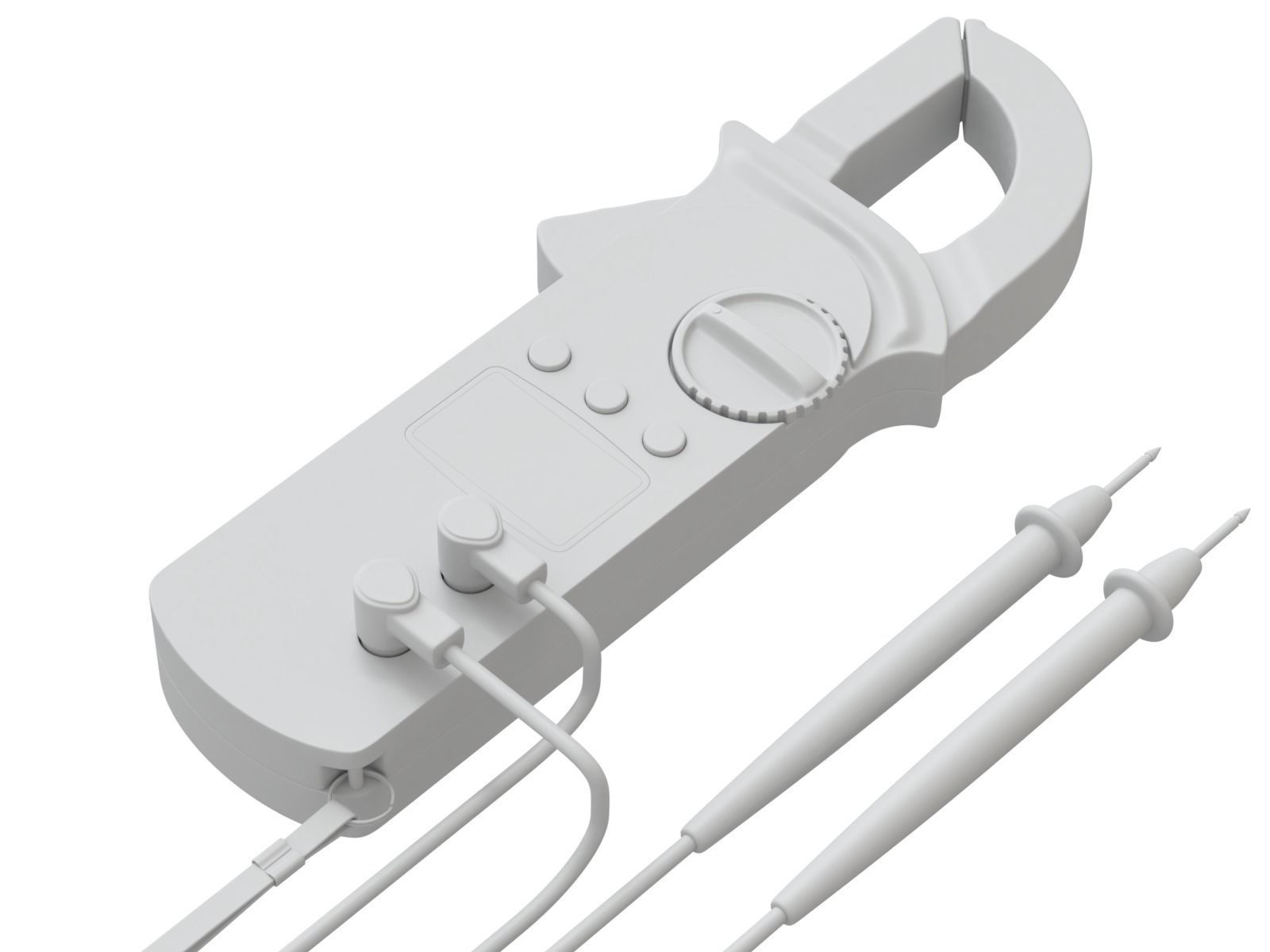 Digital Clamp Meter 3D model_11