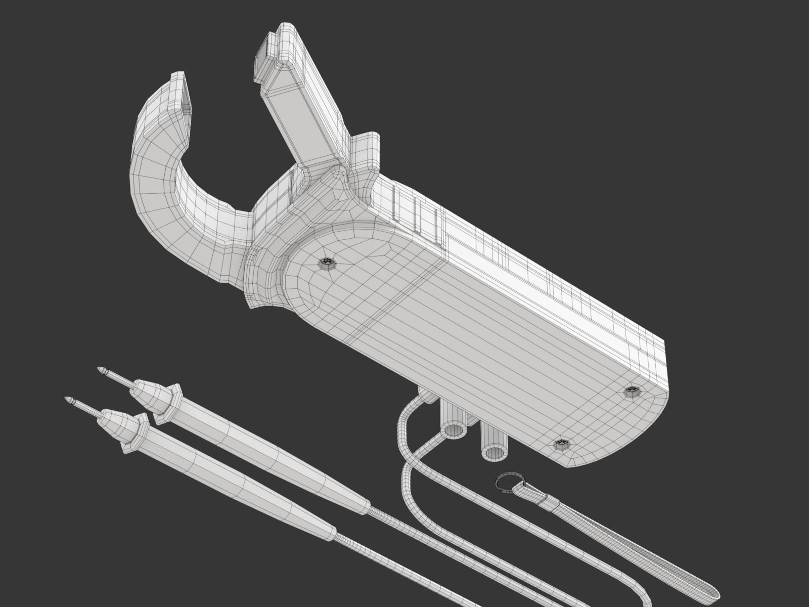 Digital Clamp Meter 3D model_24