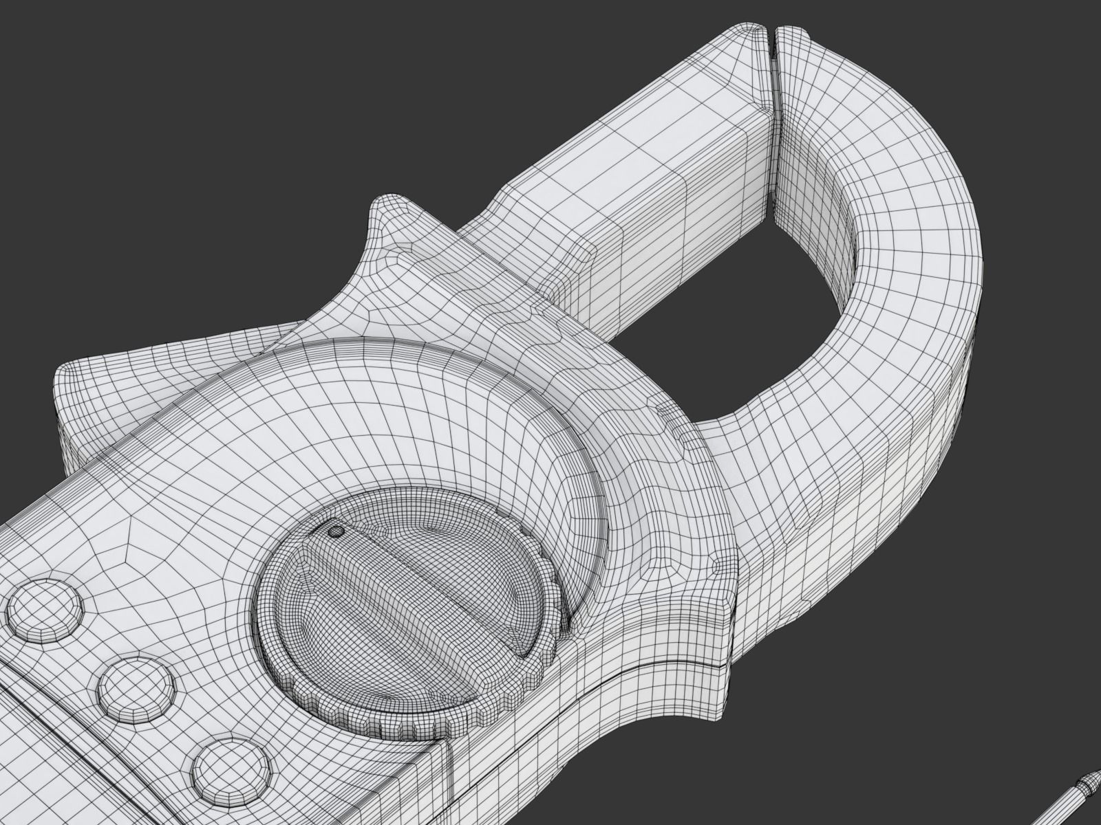 Digital Clamp Meter 3D model_27