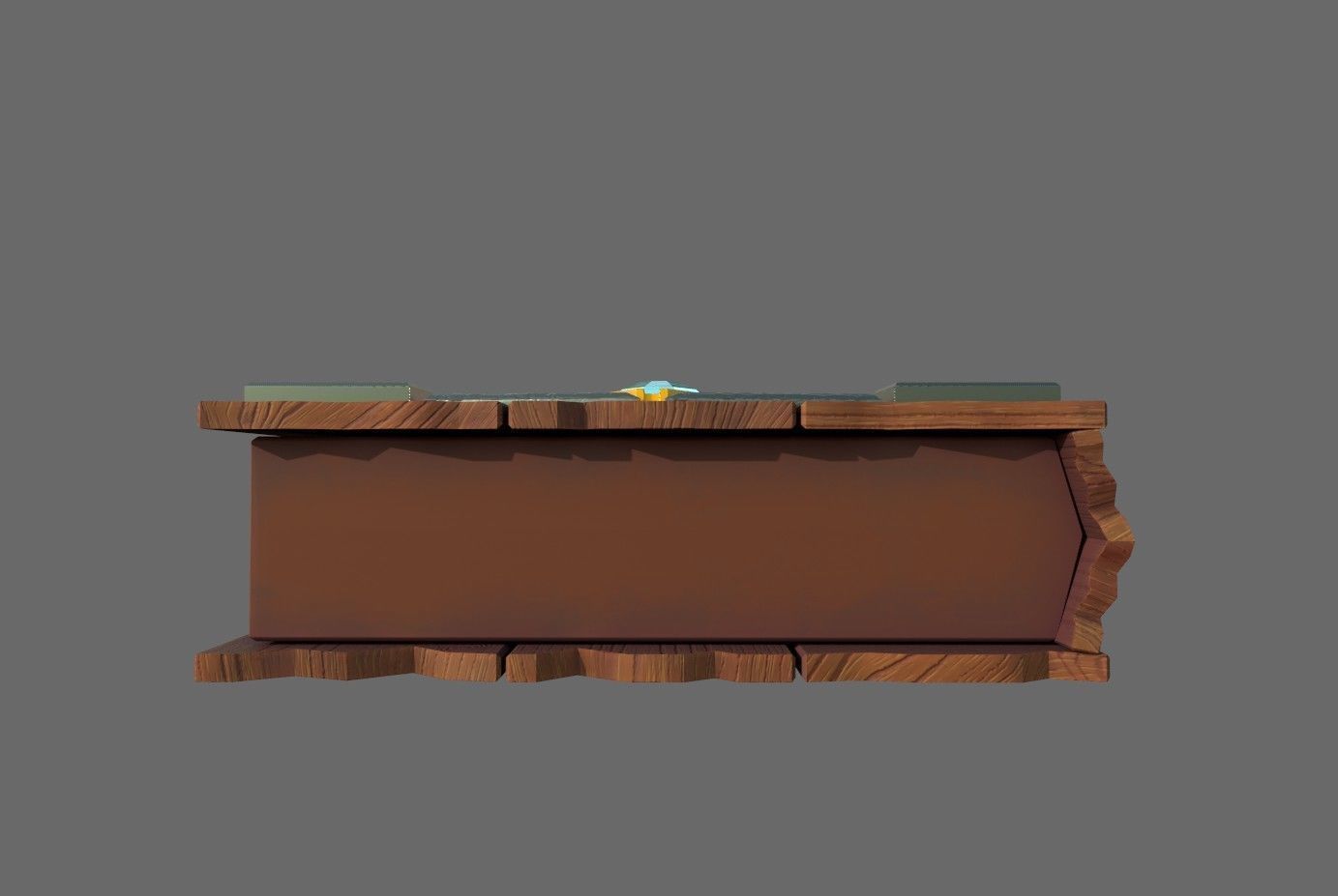 Books stylized Low-poly 3D model_12