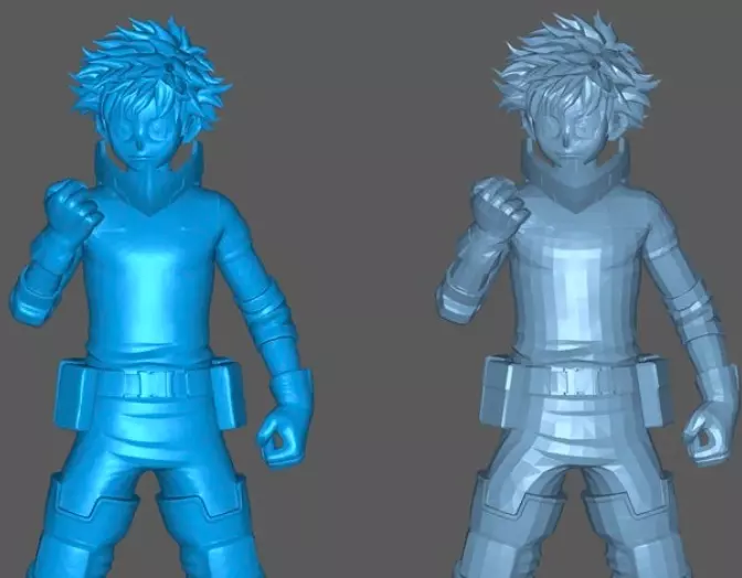 Izuku Midoriya - My Hero Academia  3D print model_0
