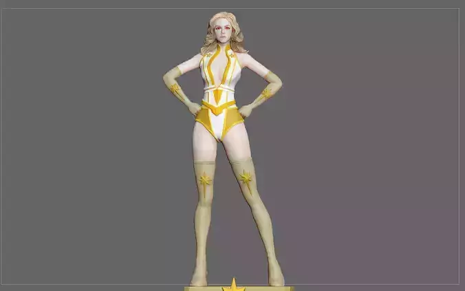 STARLIGHT THE BOYS AMAZON STATUE FIGURINE 3D print model