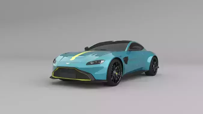 Aston Martin Vantage AMR 2020 3D model