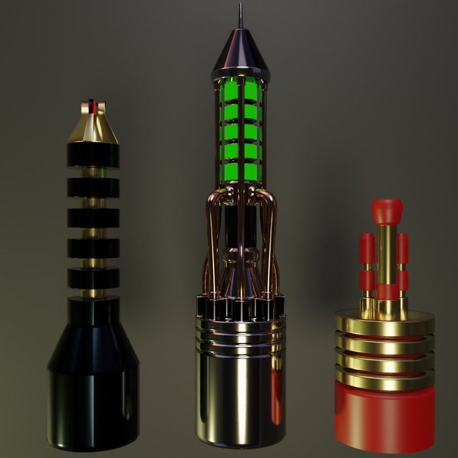 StarTrek Exocomp fan art 3D model_9