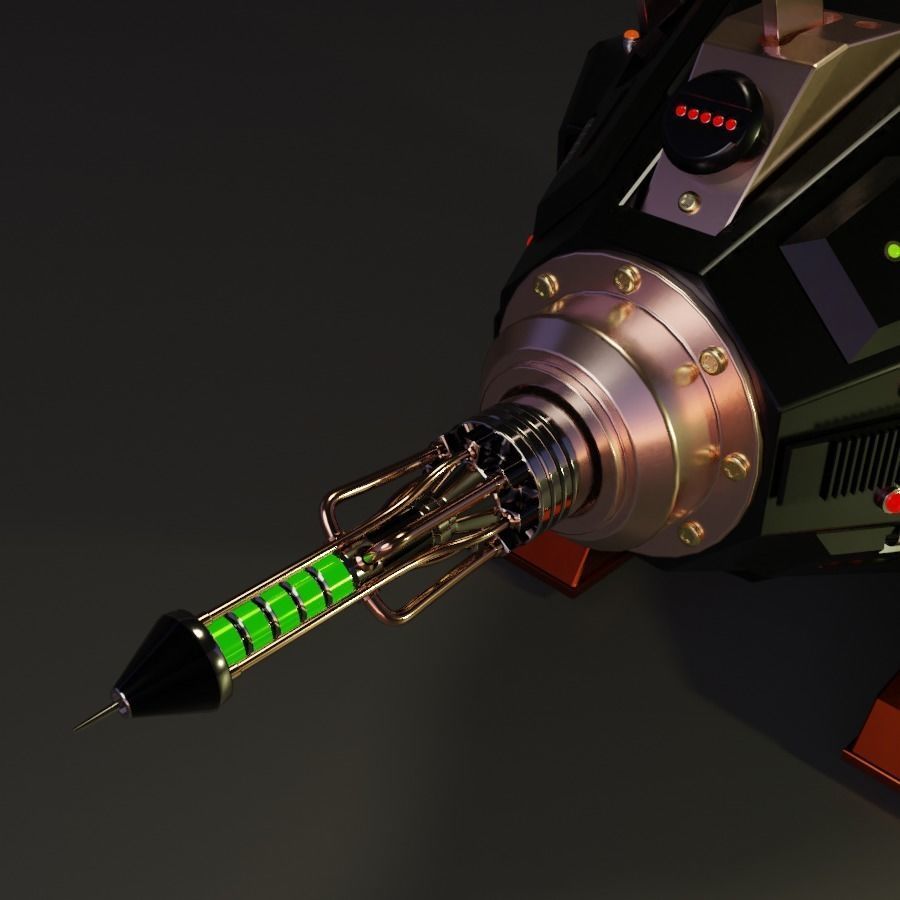 StarTrek Exocomp fan art 3D model_6