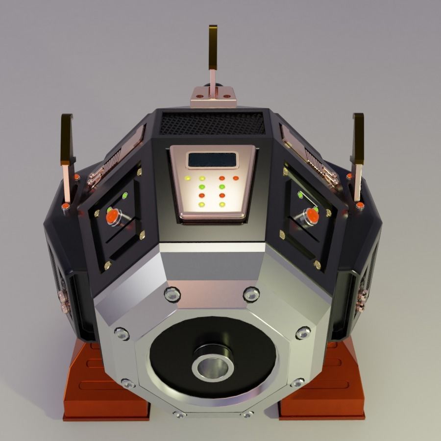 StarTrek Exocomp fan art 3D model_3