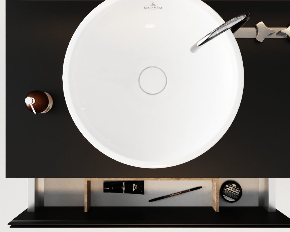 Bathroom set 3D model_3