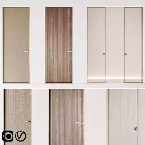 Aladin Swing Mono and Pocket door by Glas Italia 02