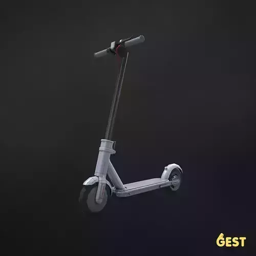 Electric Scooter - Gest Free low-poly 3D model