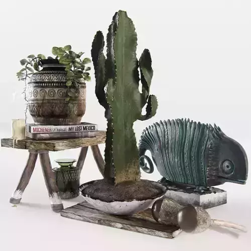 Decorative ethnic set