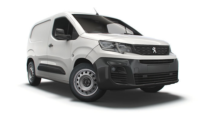 Peugeot Partner Professional Standard UK-spec 2020 3D model