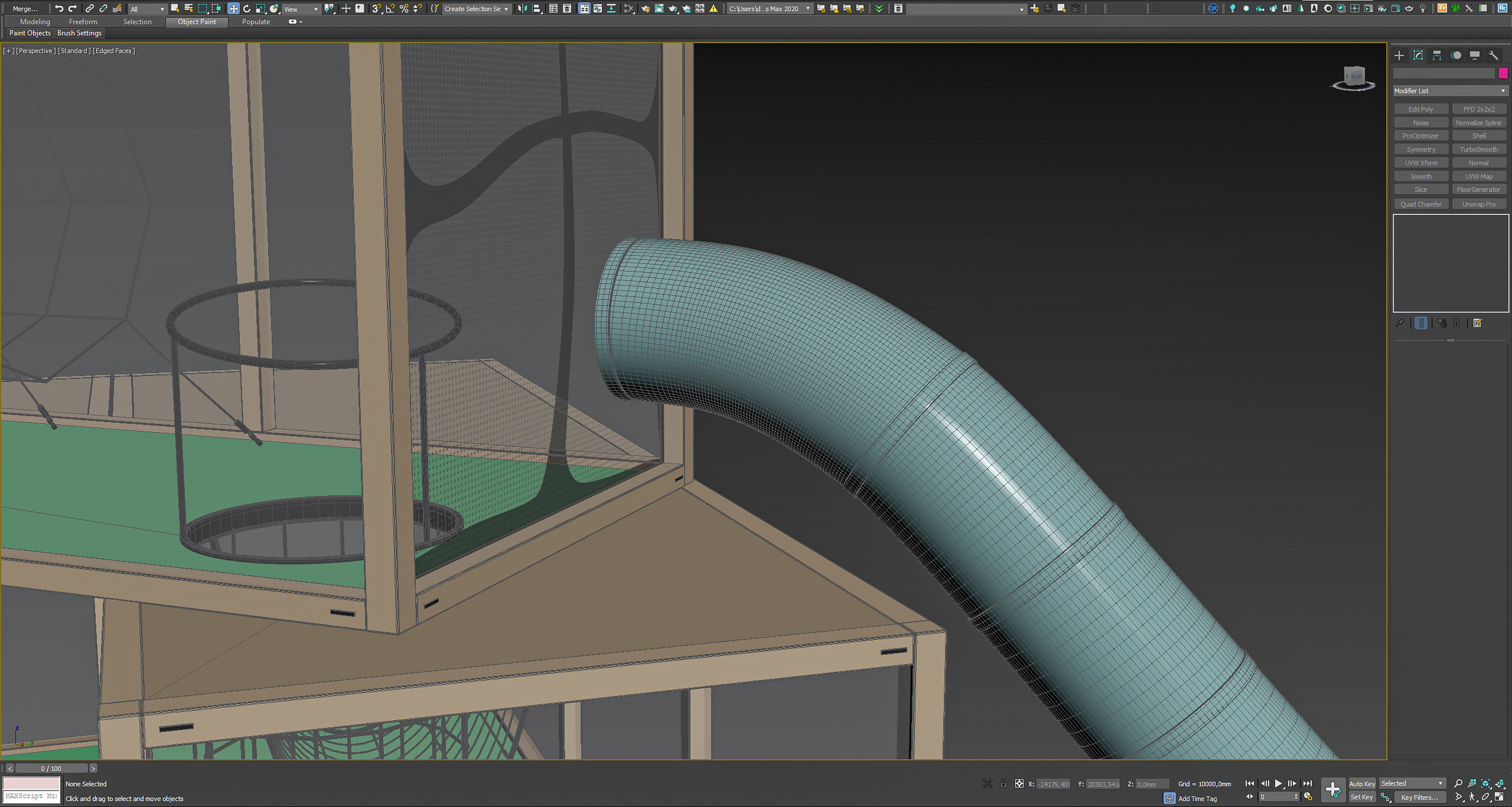Playground Construction spectrum by newhorizons 3D model_10
