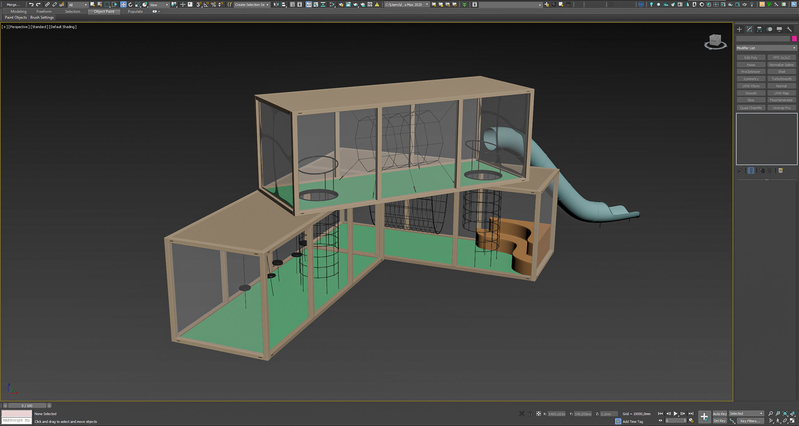 Playground Construction spectrum by newhorizons 3D model_7