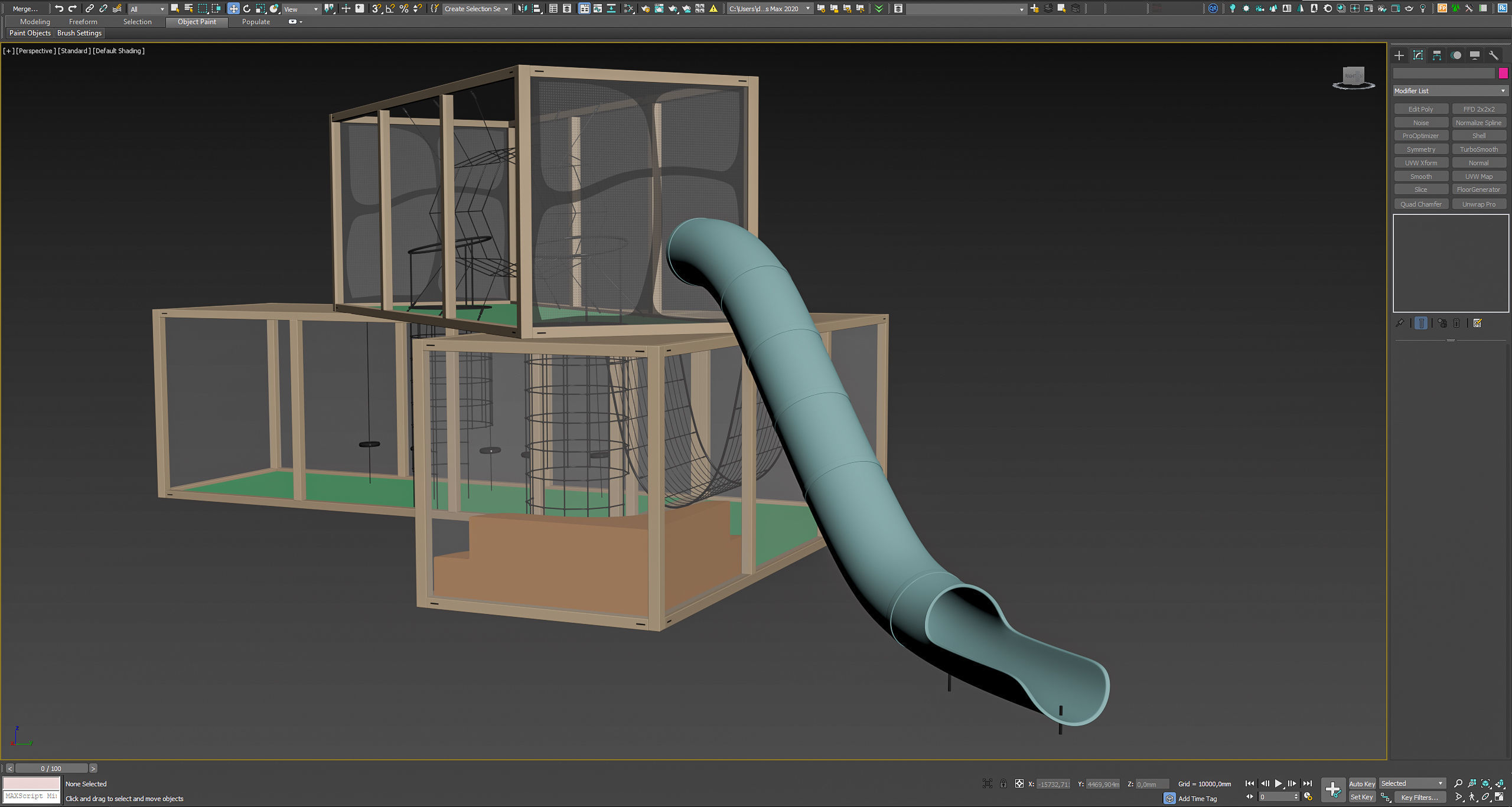 Playground Construction spectrum by newhorizons 3D model_8