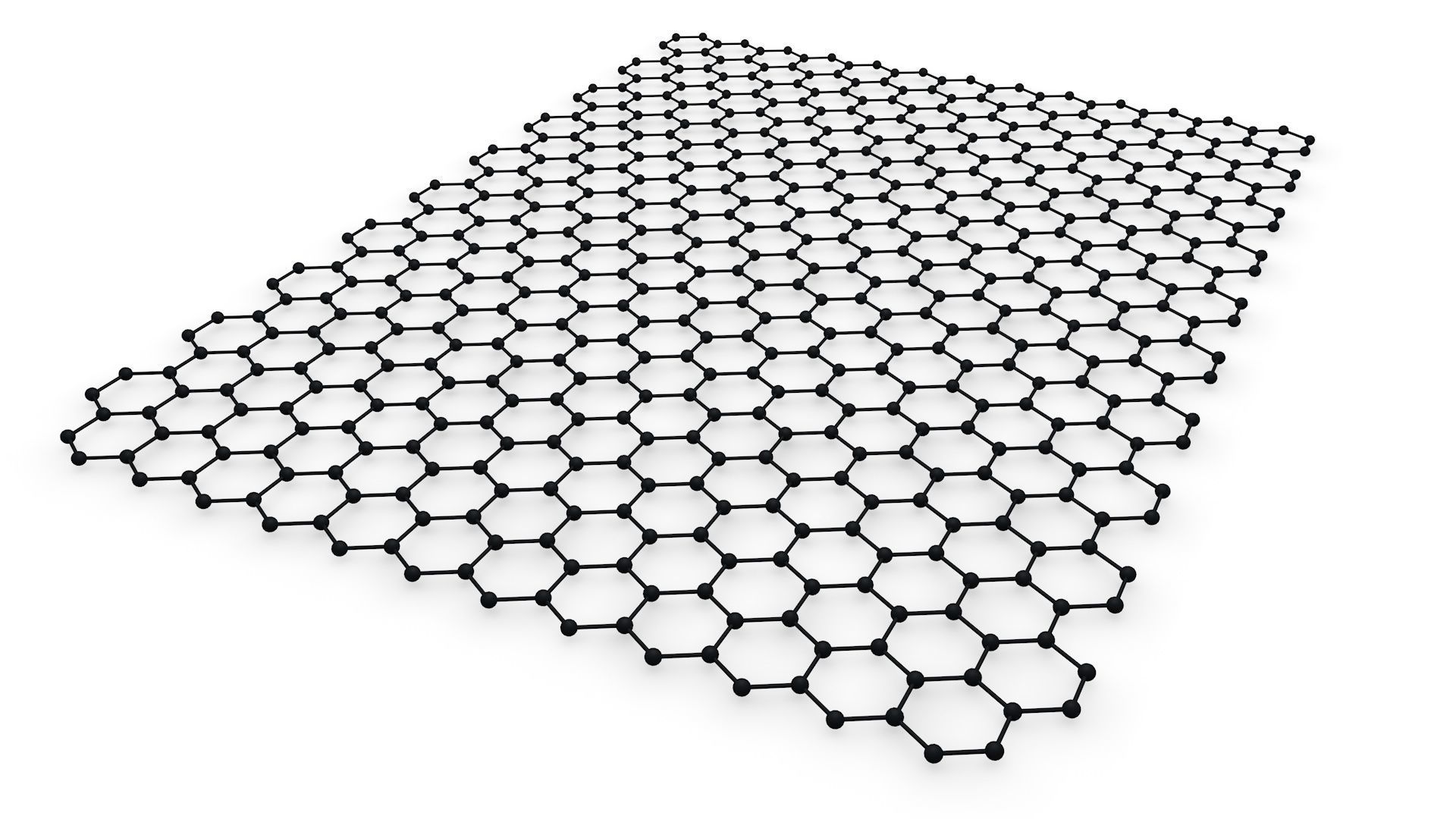 The set of models of graphene molecules 3D model_4