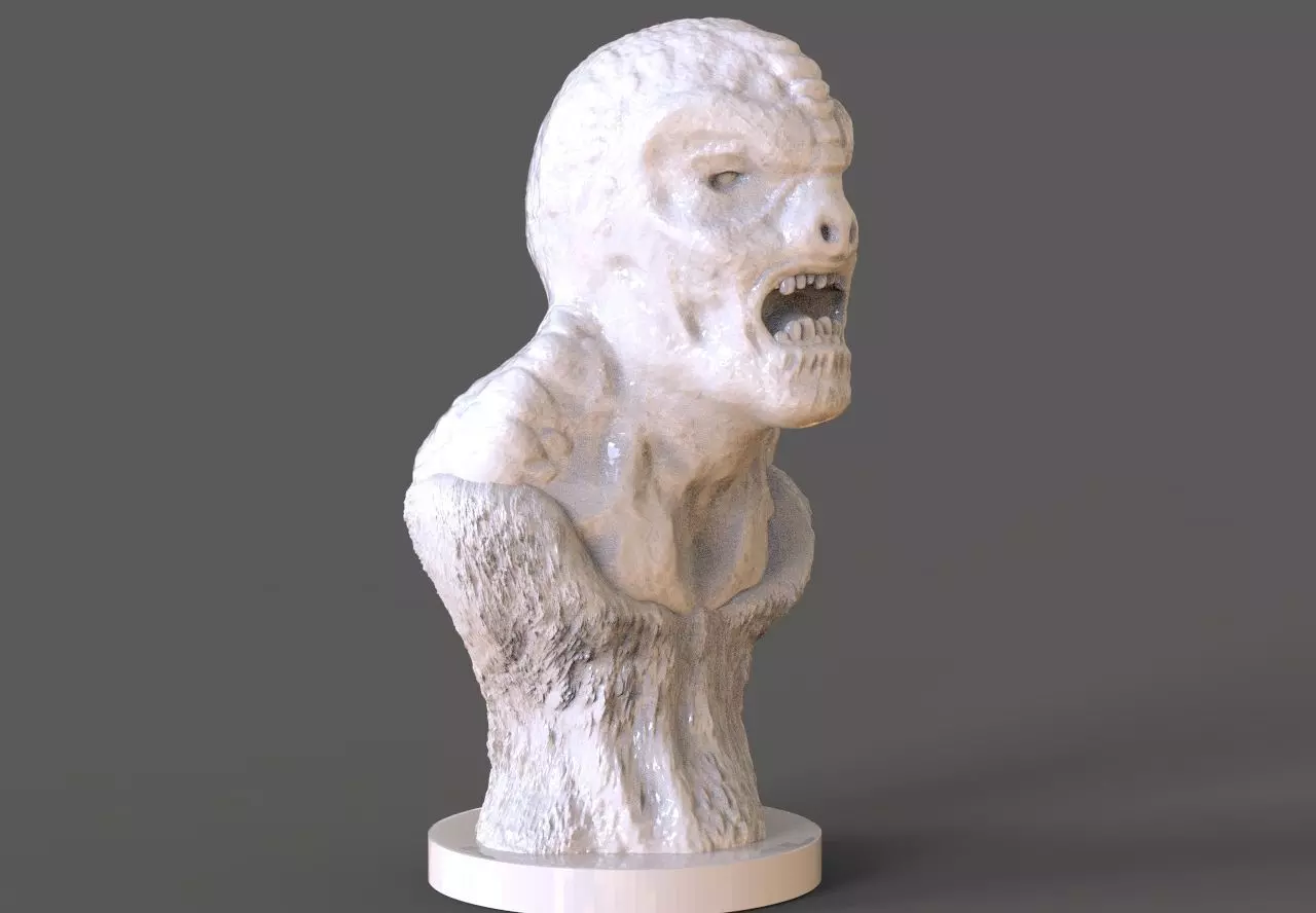 Locust Drone Bust 3D print model_0