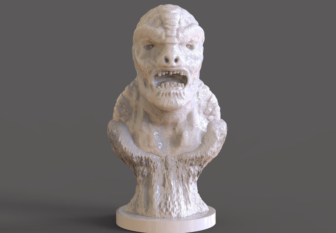 Locust Drone Bust 3D print model_2