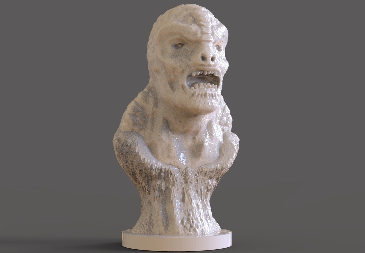 Locust Drone Bust 3D print model_1