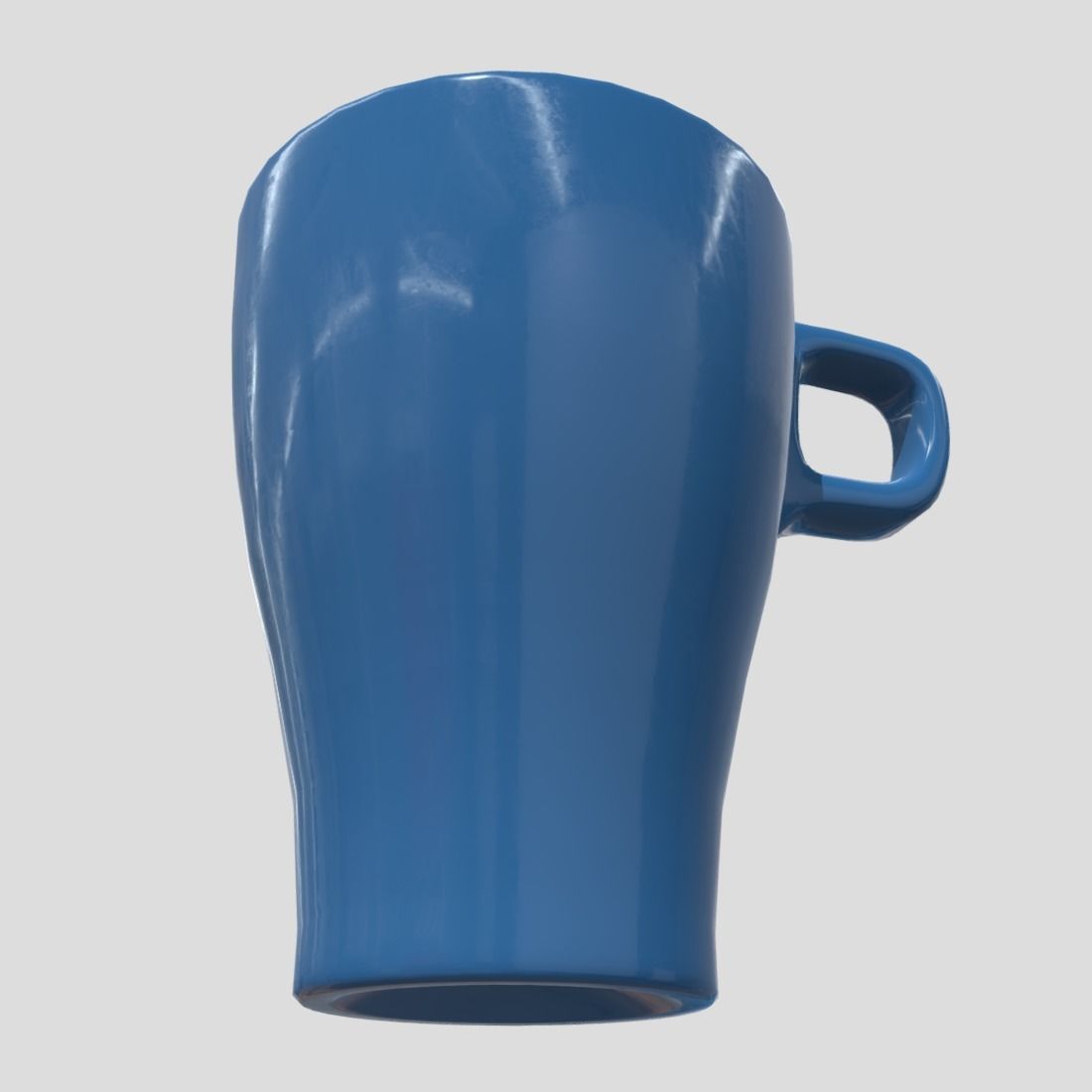 Mug 3 coffee Low-poly 3D model_11