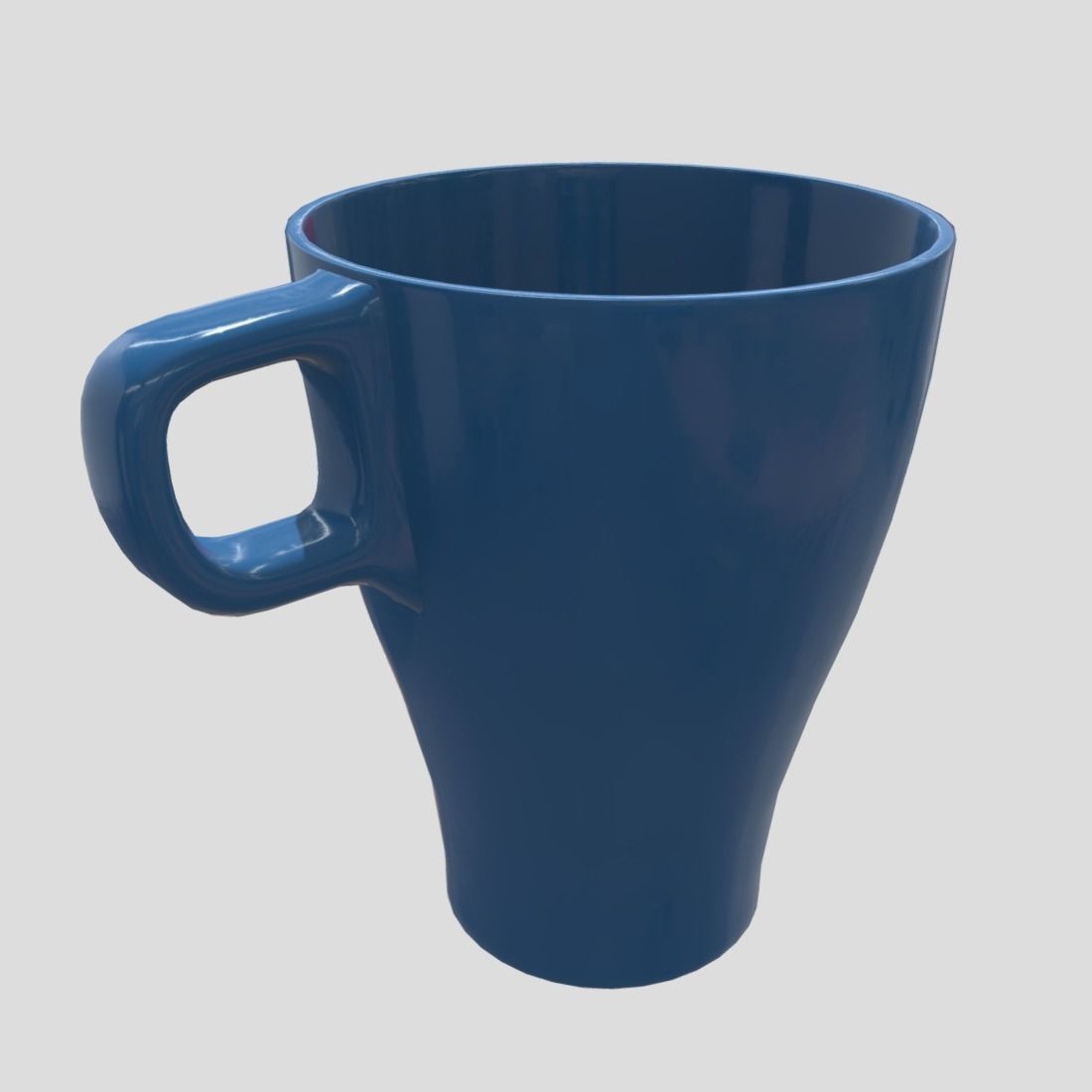 Mug 3 coffee Low-poly 3D model_7