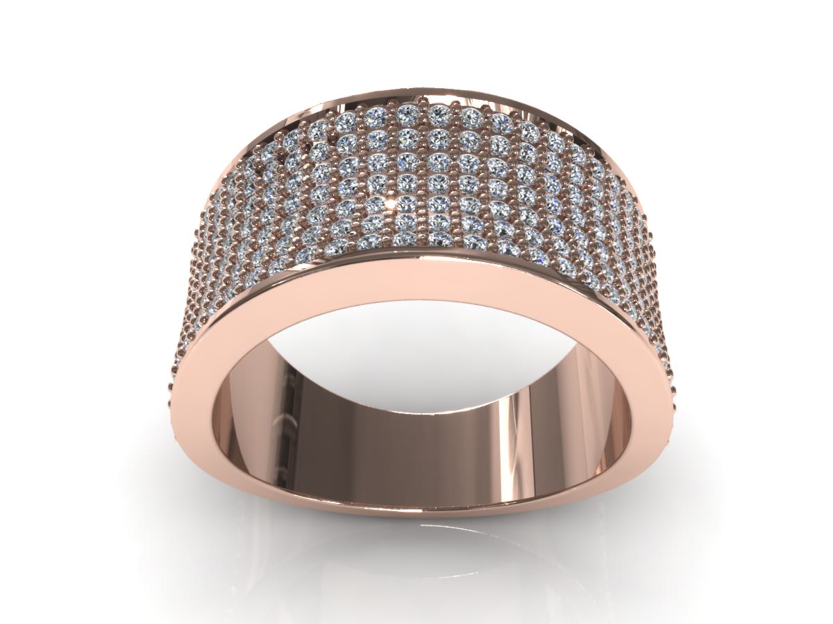 C3D Diamond Ring 009 3D print model_1