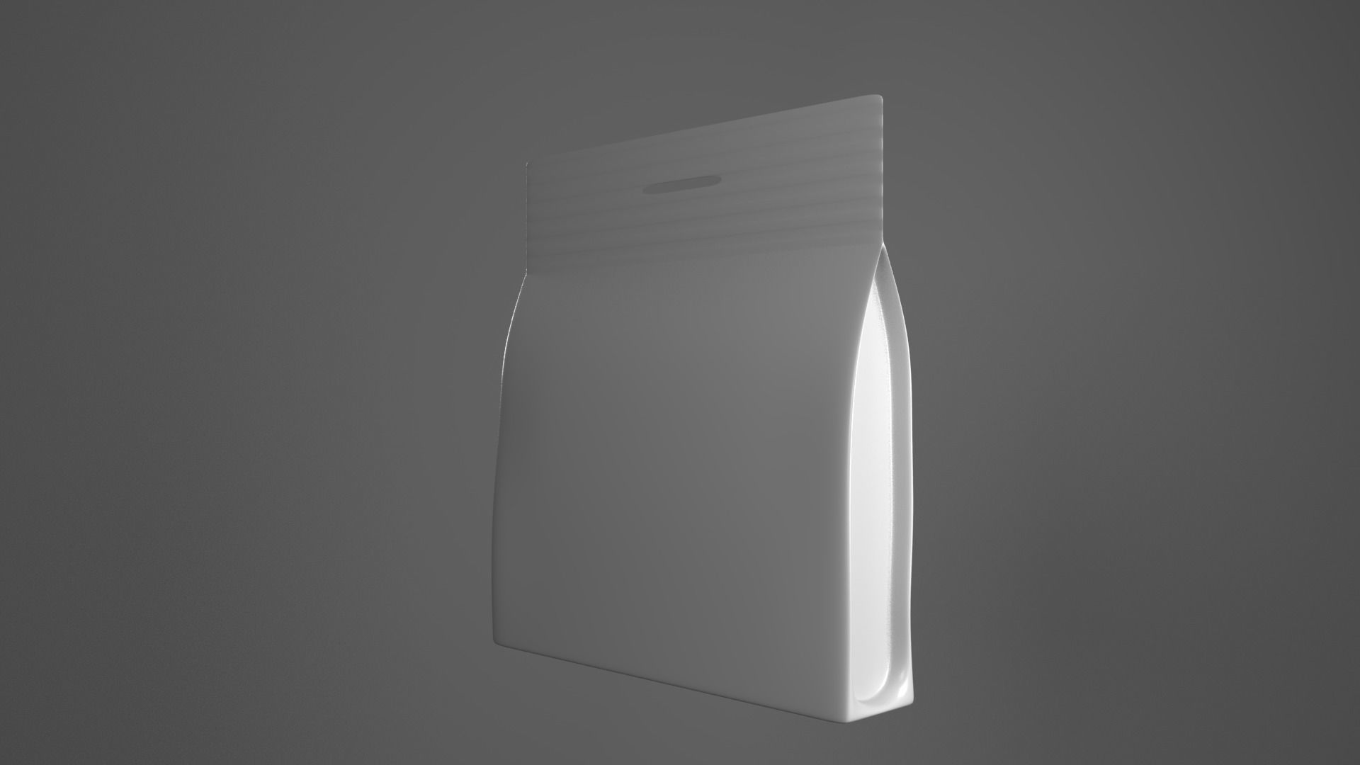 Snack and Biscuit Package Low-poly 3D model_3