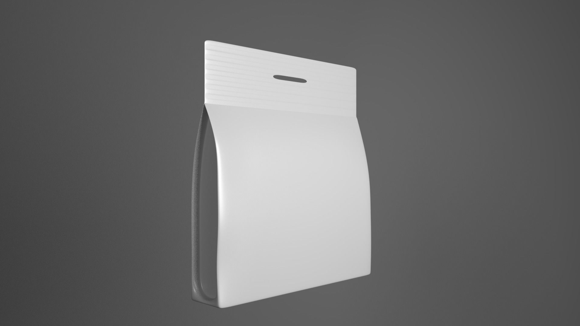 Snack and Biscuit Package Low-poly 3D model_1