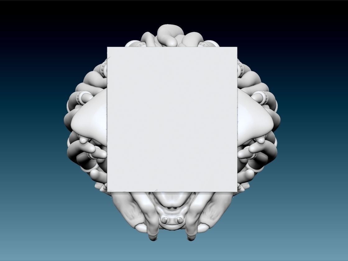 Predator Bust 3D print model_8