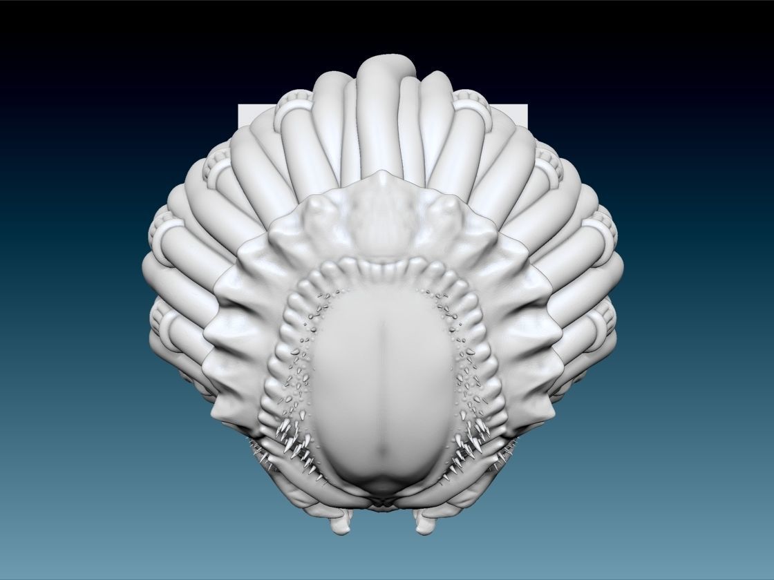 Predator Bust 3D print model_7