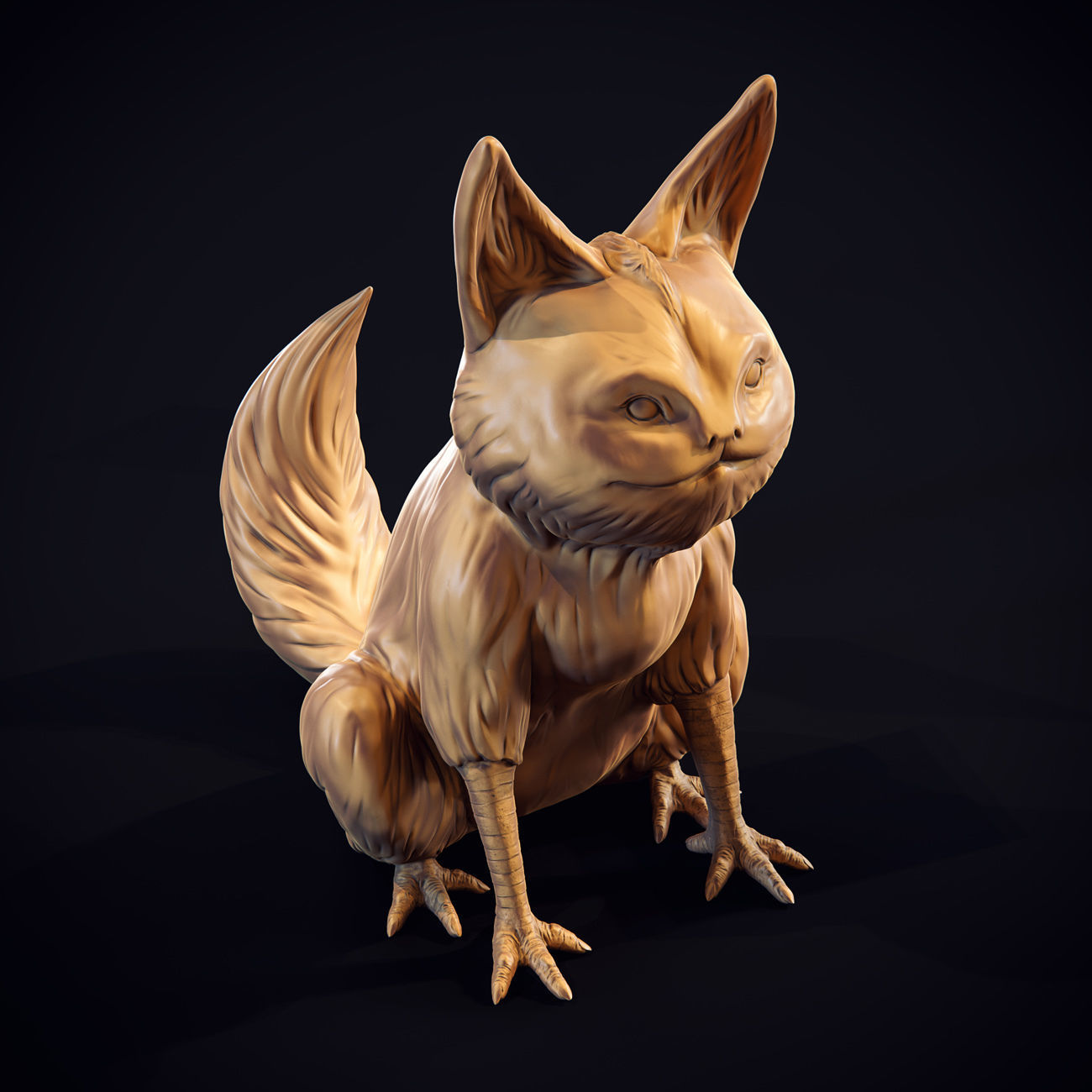 Loth-Cat fan 3d print model 3D print model_16
