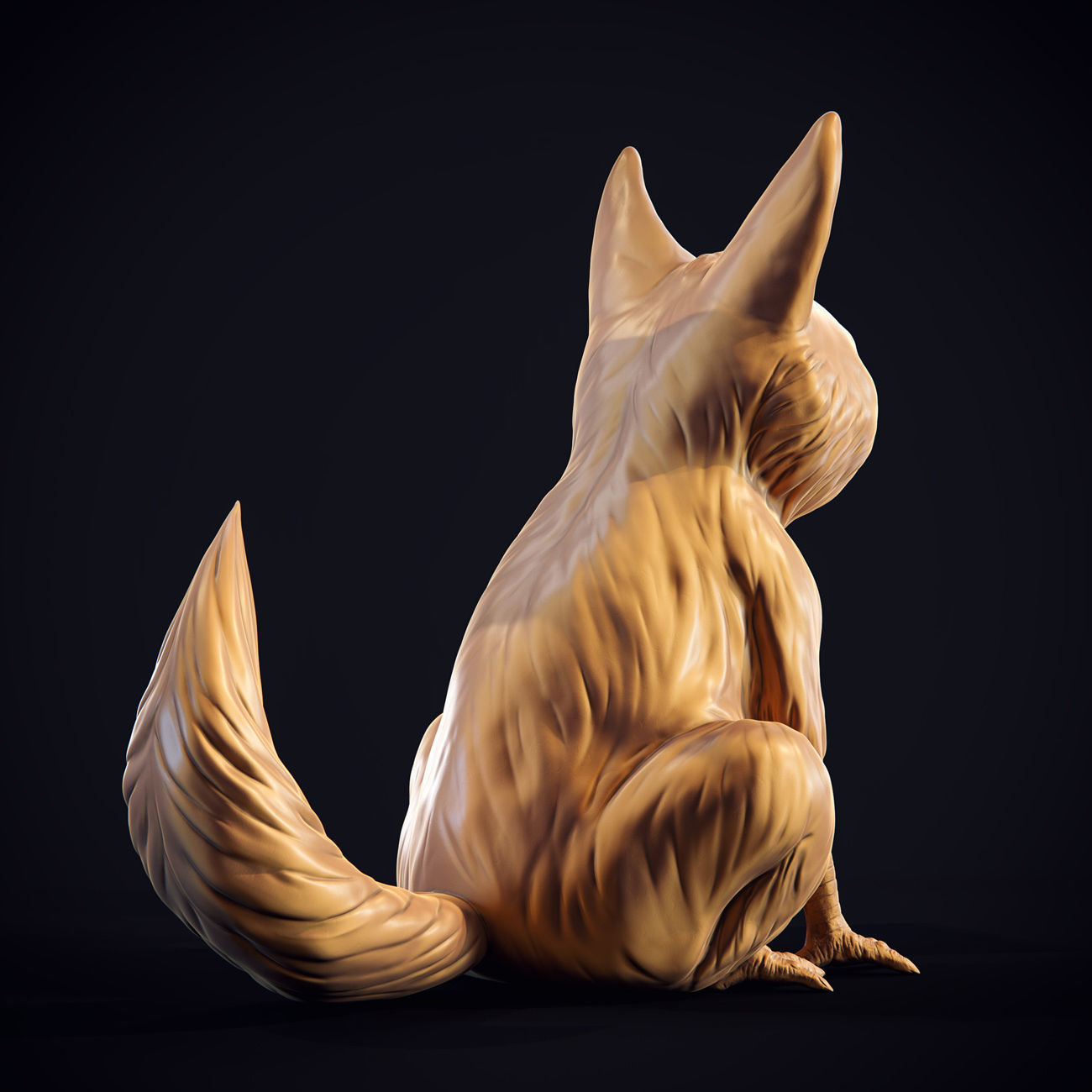 Loth-Cat fan 3d print model 3D print model_14