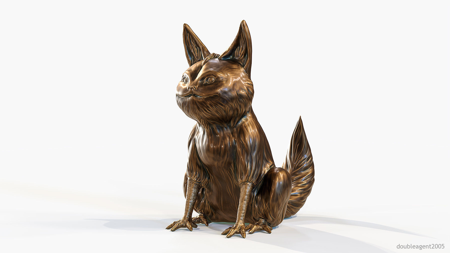 Loth-Cat fan 3d print model 3D print model_7