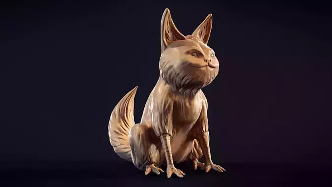 Loth-Cat fan 3d print model 3D print model