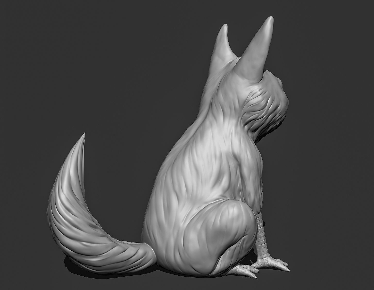 Loth-Cat fan 3d print model 3D print model_23