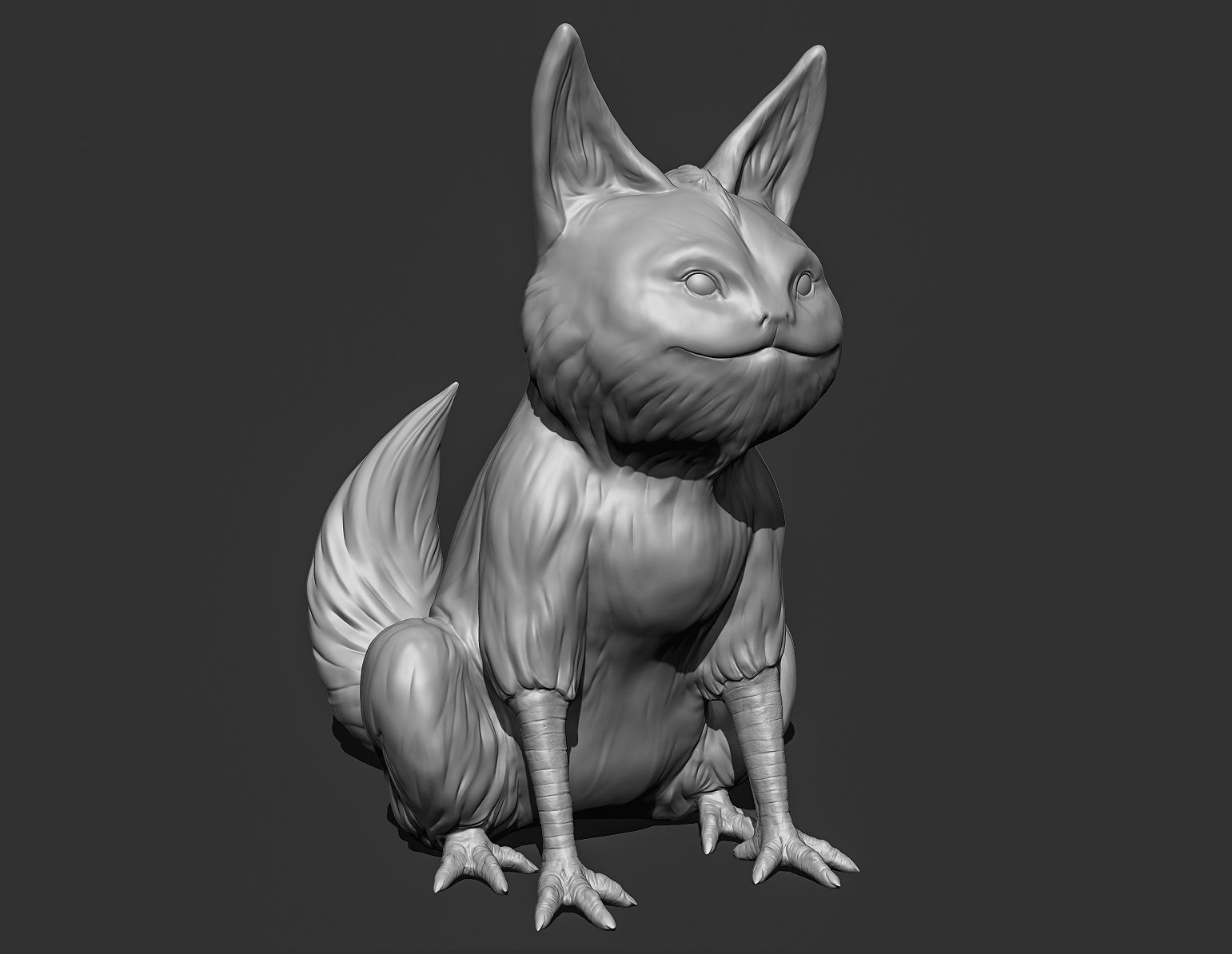 Loth-Cat fan 3d print model 3D print model_21