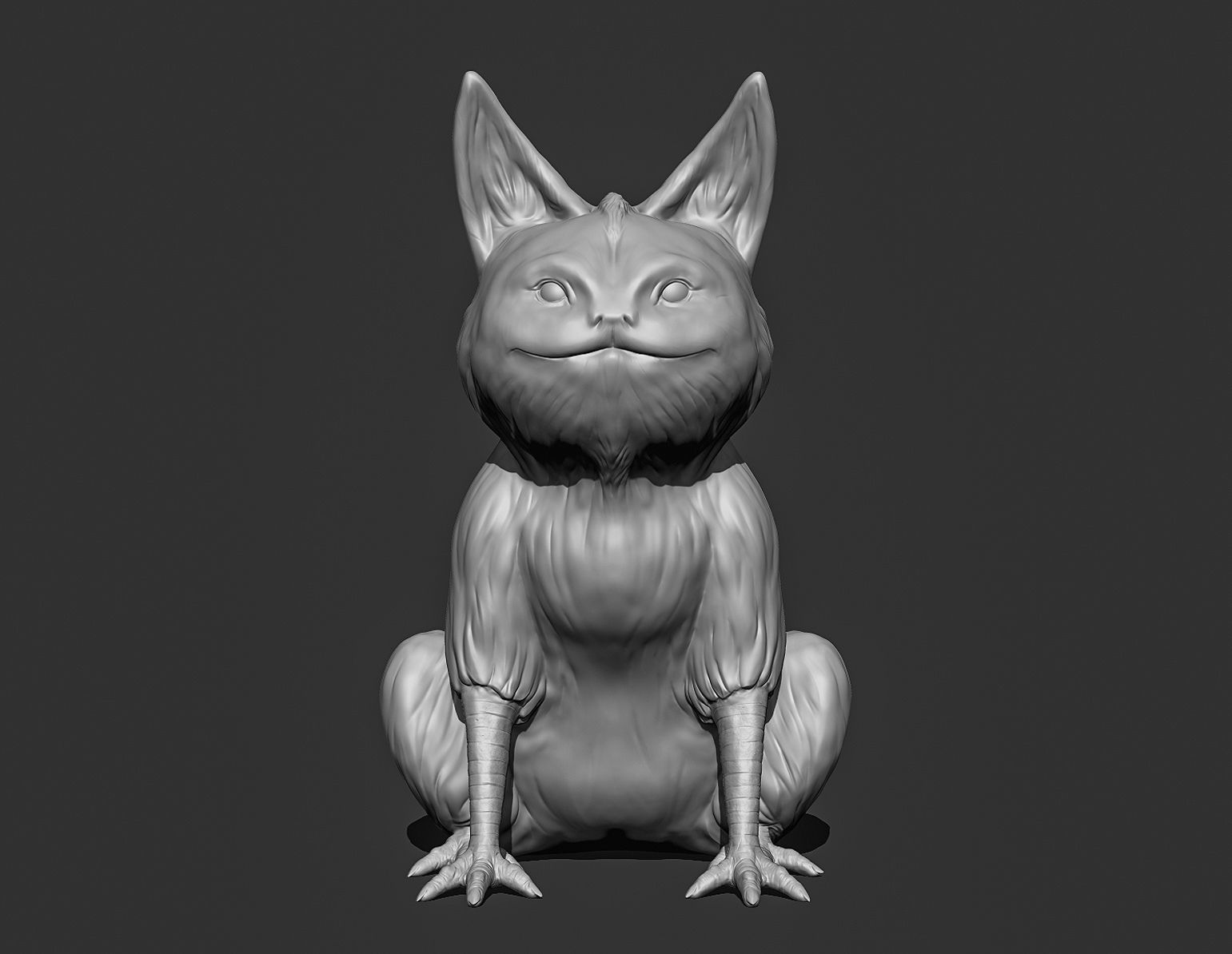 Loth-Cat fan 3d print model 3D print model_29