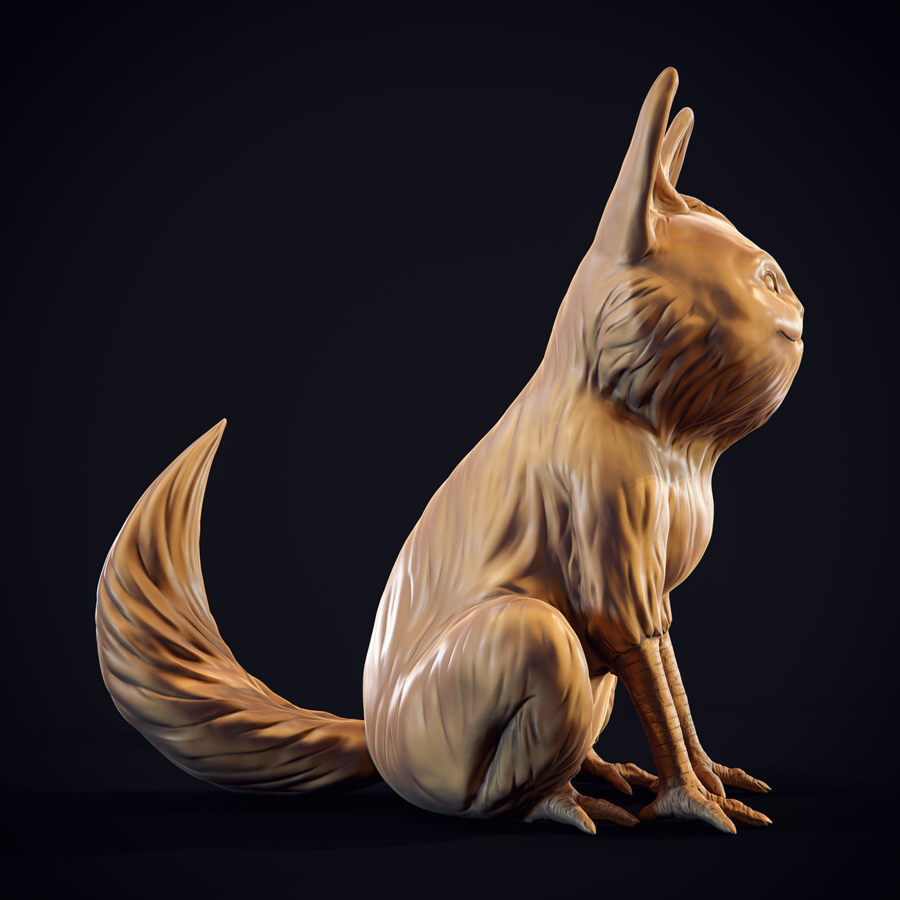 Loth-Cat fan 3d print model 3D print model_15