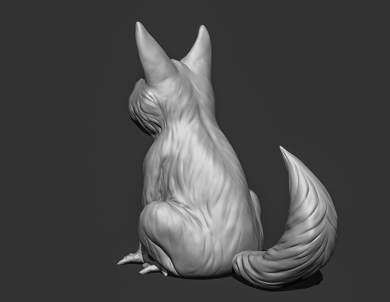 Loth-Cat fan 3d print model 3D print model_22